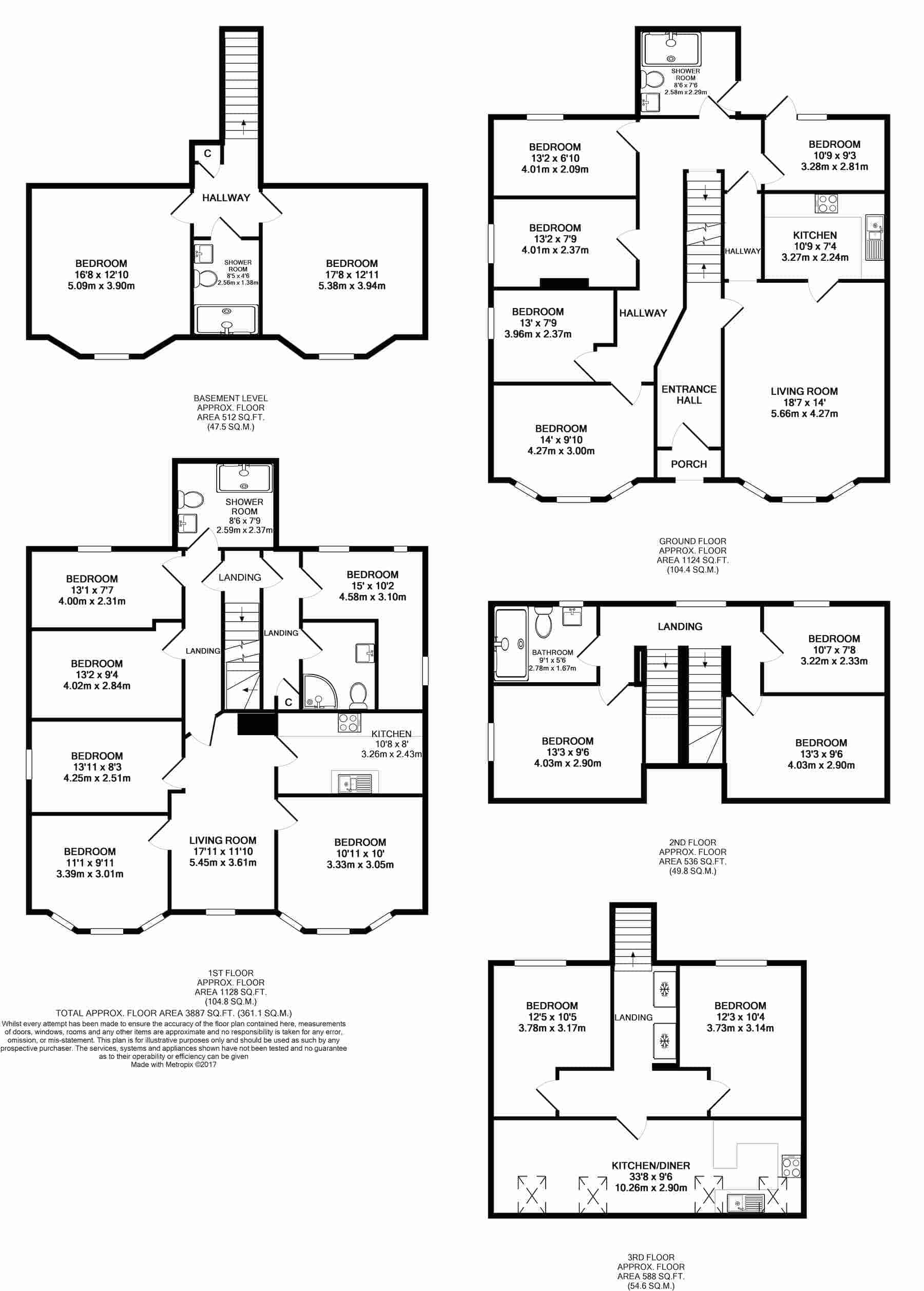 Flat 1 15 Brook Road