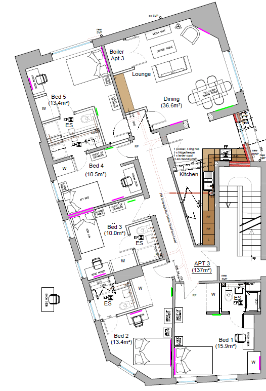 Bank Street, Flat 3